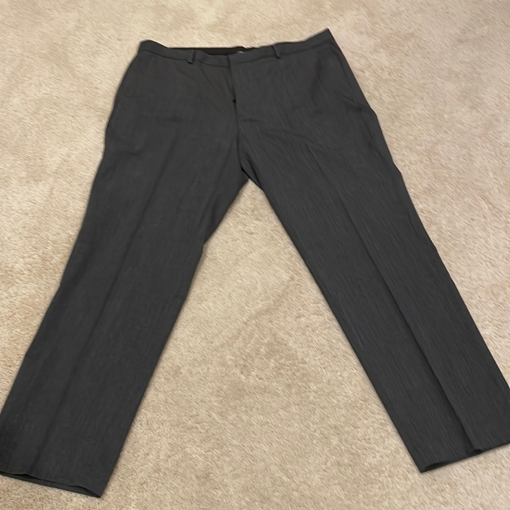 Like new, Calvin Klein, dark gray men’s dress pants, 38 X 30